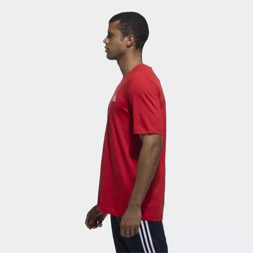 SMALL LOGO SINGLE JERSEY TEE-Gu7489