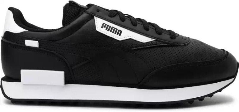 Future Rider Contrast Sneakers For Men (Black)-37476302