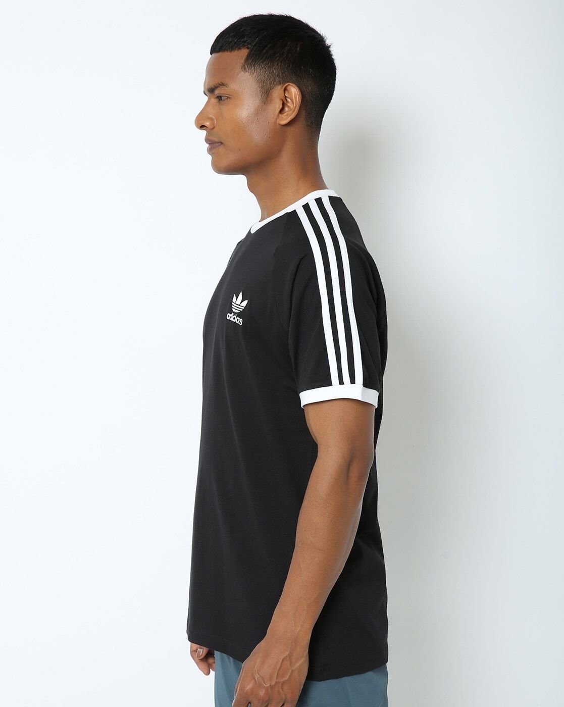 3-stripes Crew-Neck T-shirt-Gn3495
