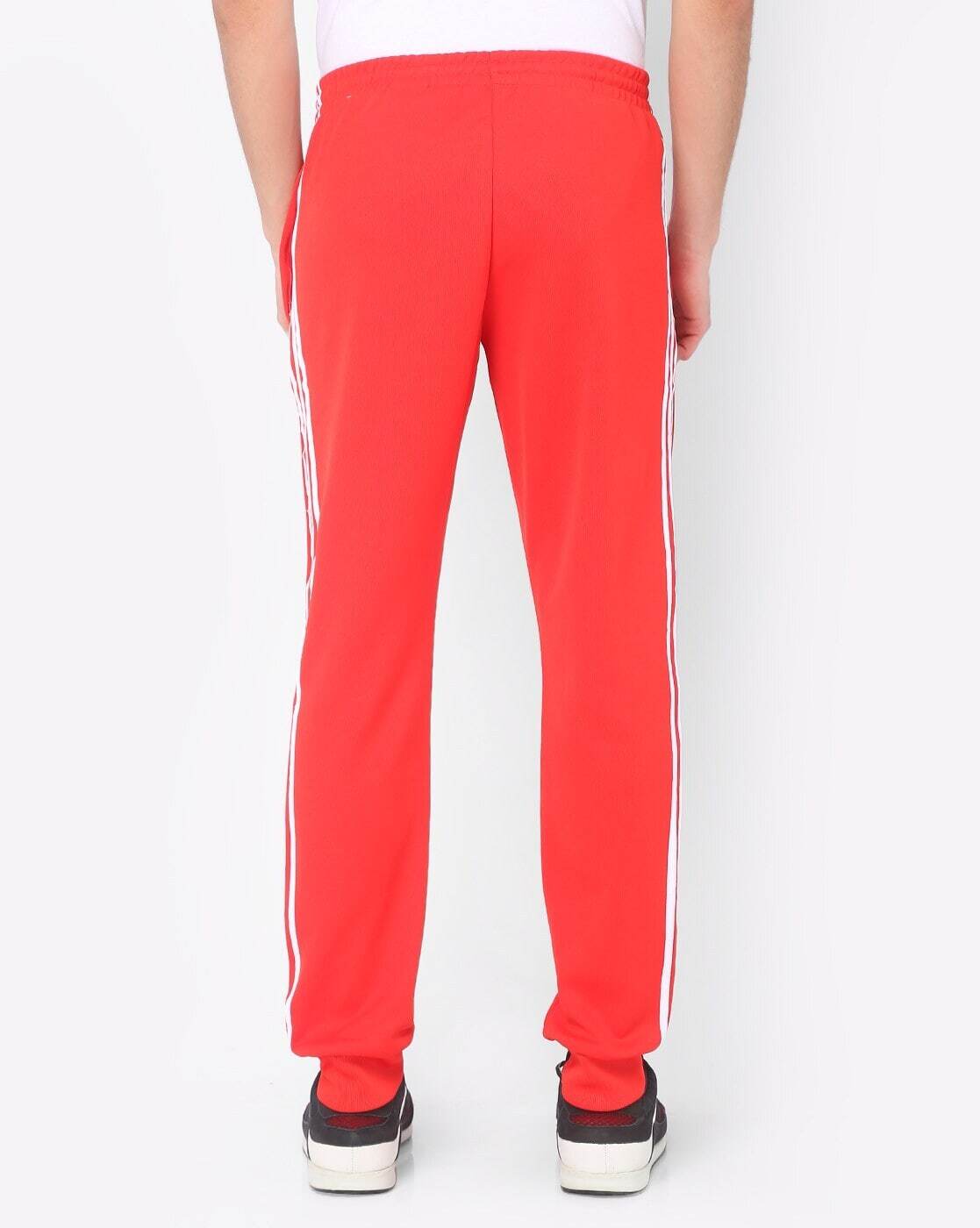 Straight Fit Track Pants with Branding-H06713