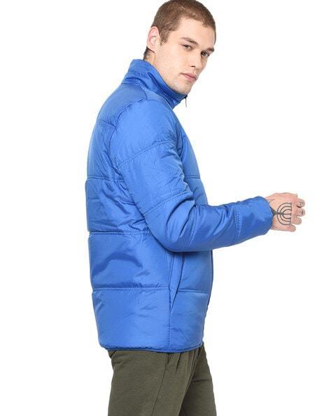 Essentials Padded Zip-Front Jacket-584464-39 - Discount Store