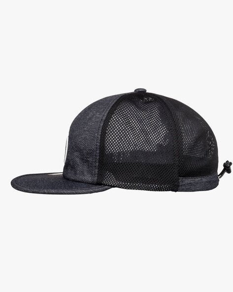 Snapback with Mesh Panels-ADYHA03744