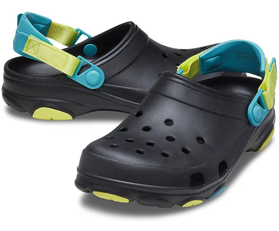 CLASSIC ALL TERRAIN BLACK/MULTI UNISEX CLOG-206340-0c4