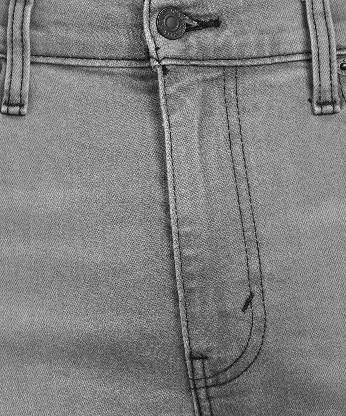 512 Men Tapered Fit Mid Rise Grey Jeans-36087-0625