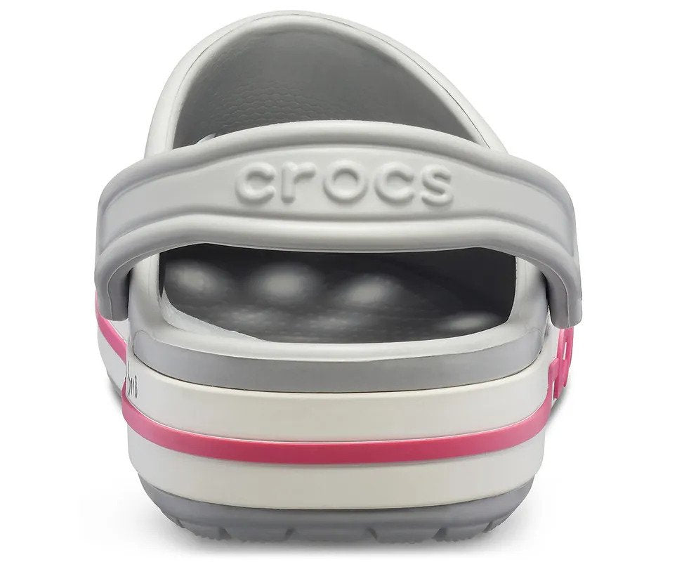 BAYABAND LIGHT GREY/CANDY PINK UNISEX CLOG-205089-0fs