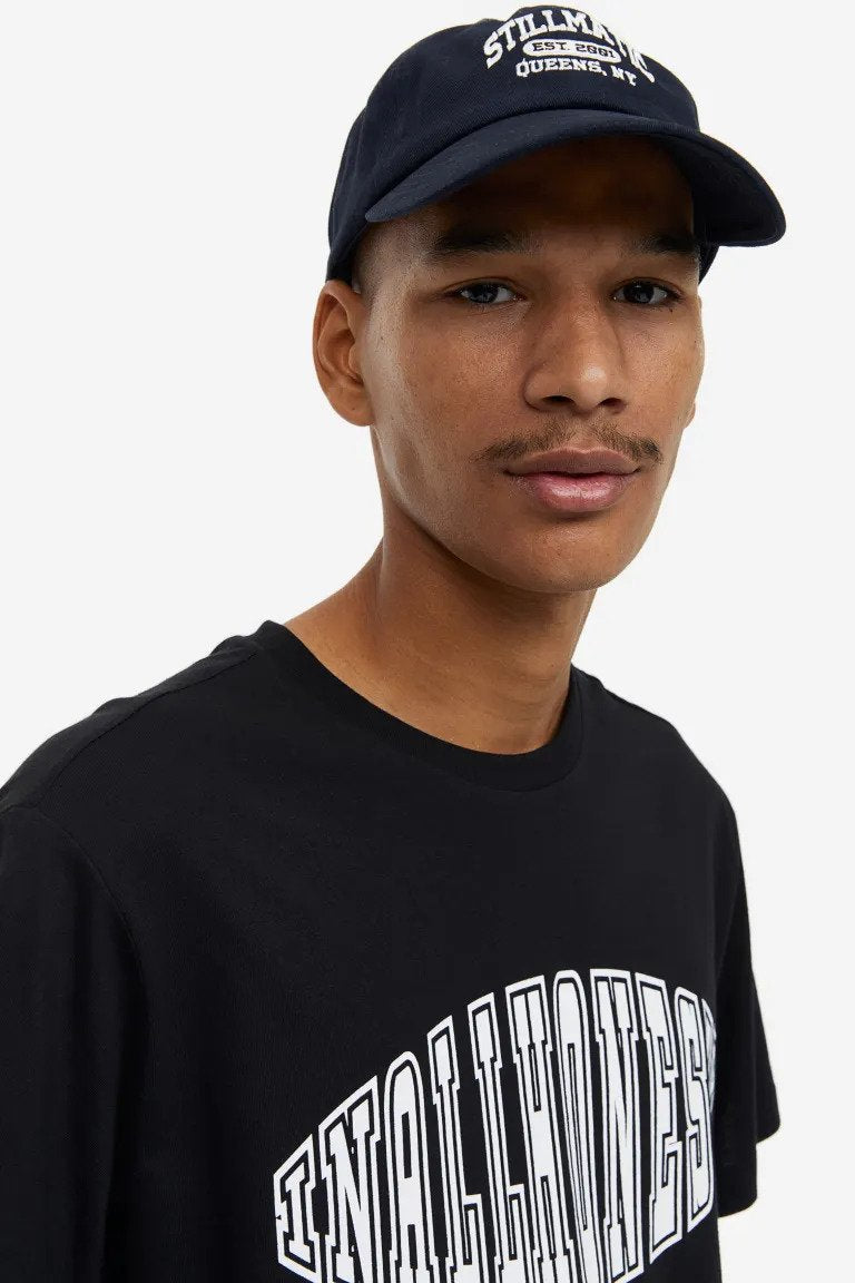 Regular Fit Printed T-shirt-0684021187