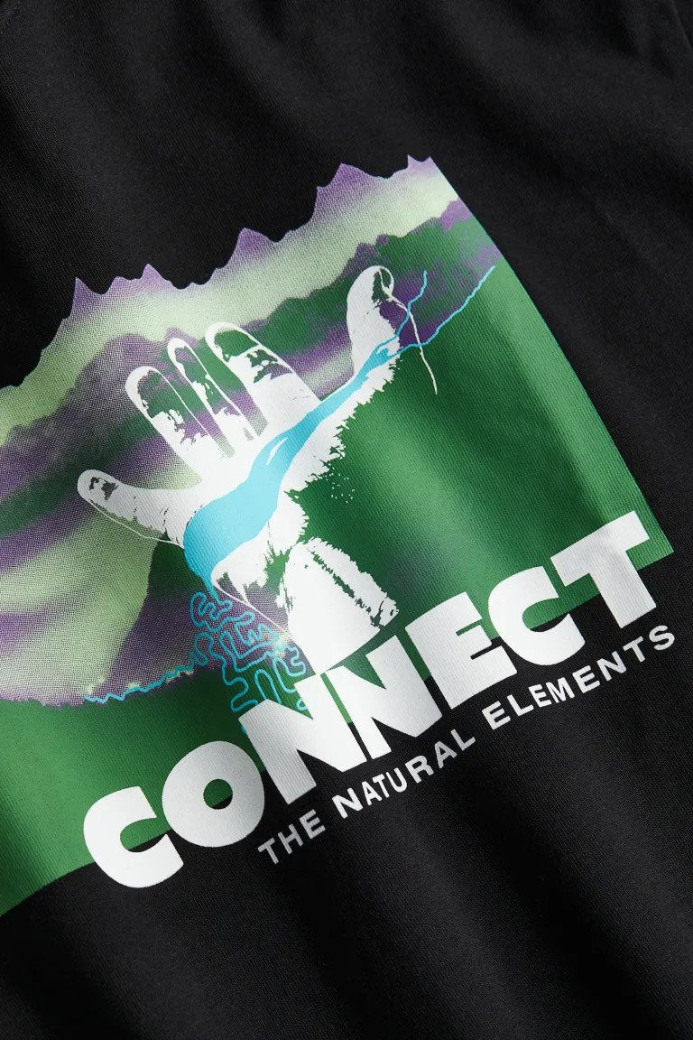 Relaxed Fit Printed T-shirt-1032522062