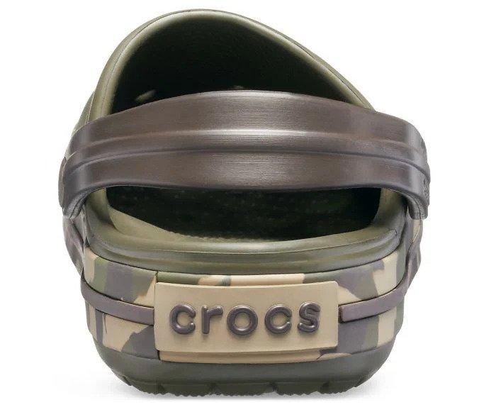 Crocband Graphic III Dark Camo Green/Espresso Unisex Clog
-205330-3R1 - Discount Store