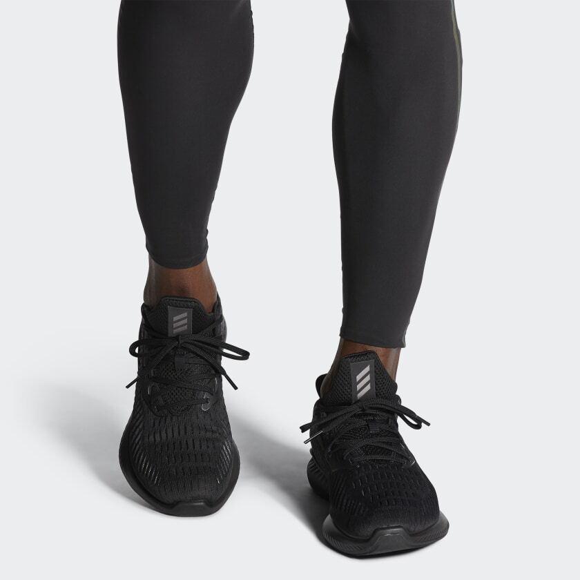 ALPHABOUNCE+ SHOES CORE BLACK / TECH SILVER / GREY SIX - Discount Store