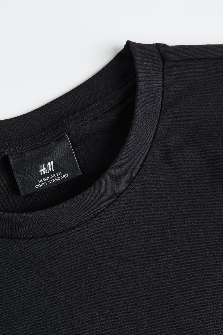 Regular Fit Printed T-shirt-0684021184