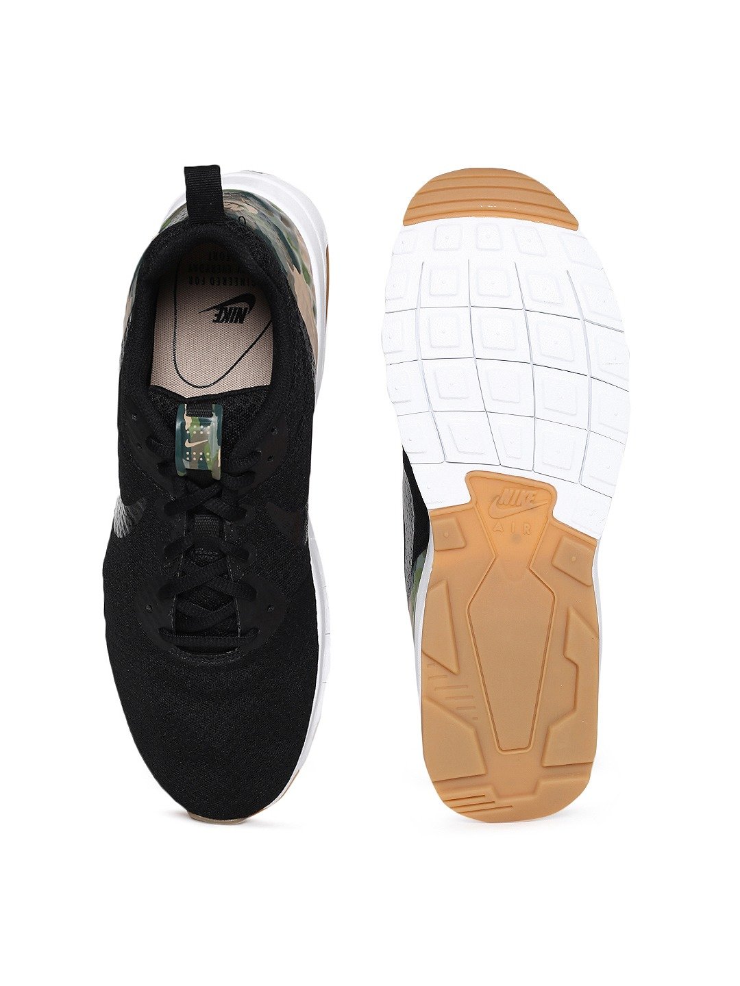 Men Black Textile AIR MAX MOTION LW PREM - Discount Store