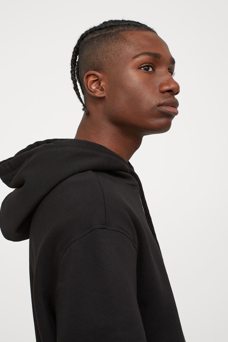 Relaxed Fit hoodies-0970819001-blck