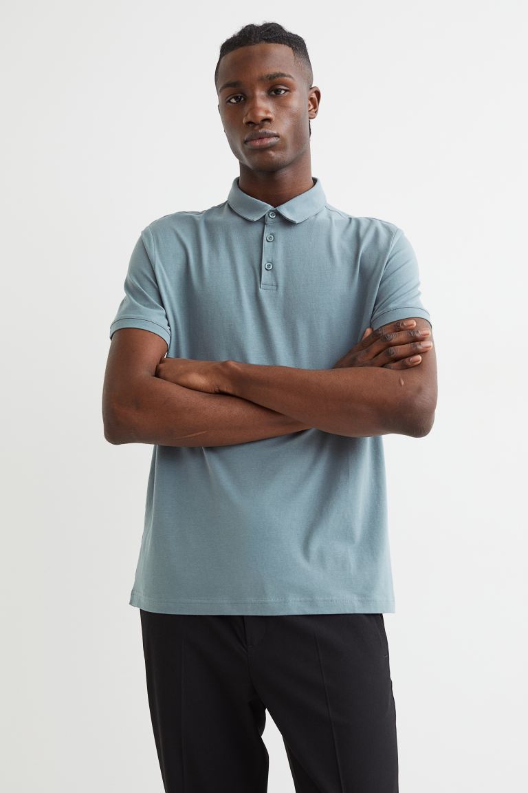 Slim Fit Polo shirt-0956343029