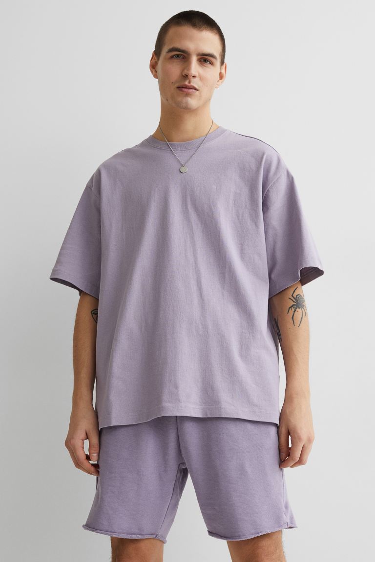 Regular Fit Sweatshirt shorts-0967417020