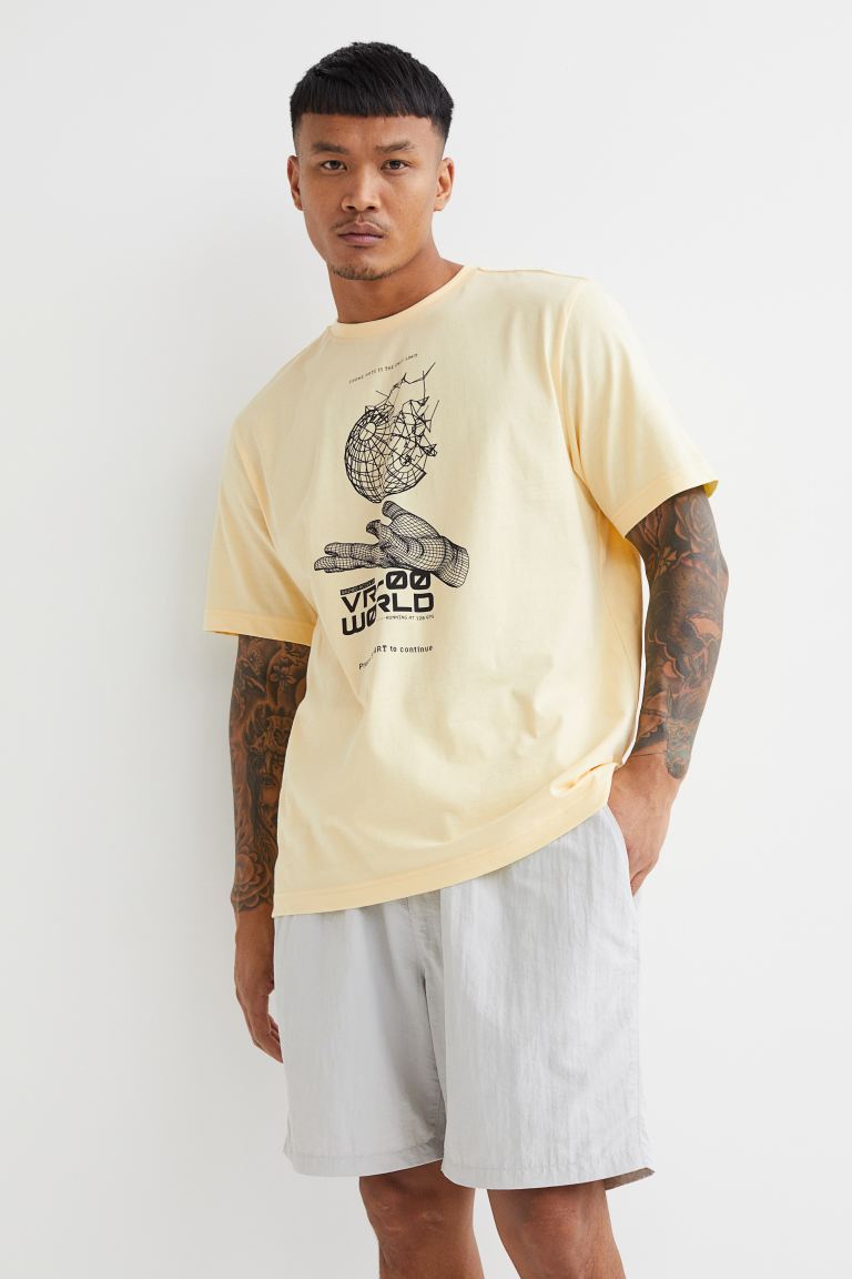 Printed T-shirt-0684021159