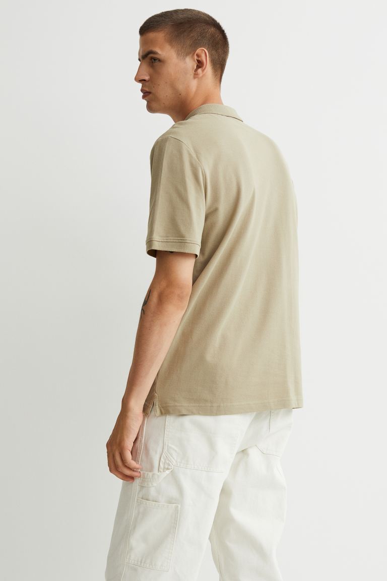 Regular Fit Polo shirts-khaki green-0961943005