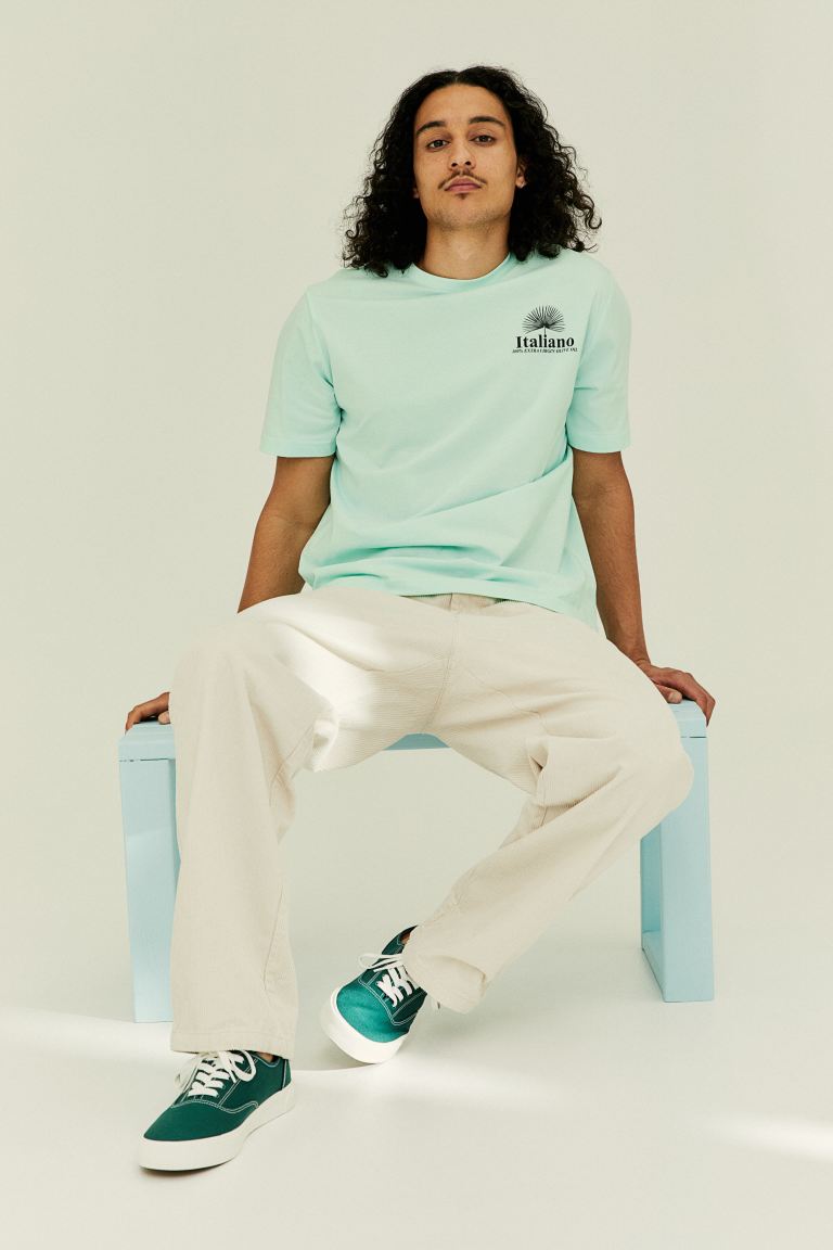 Printed T-shirt-0684021168