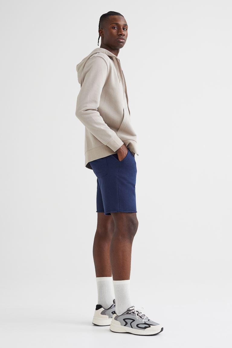 Regular Fit Sweatshirt shorts-0967417029