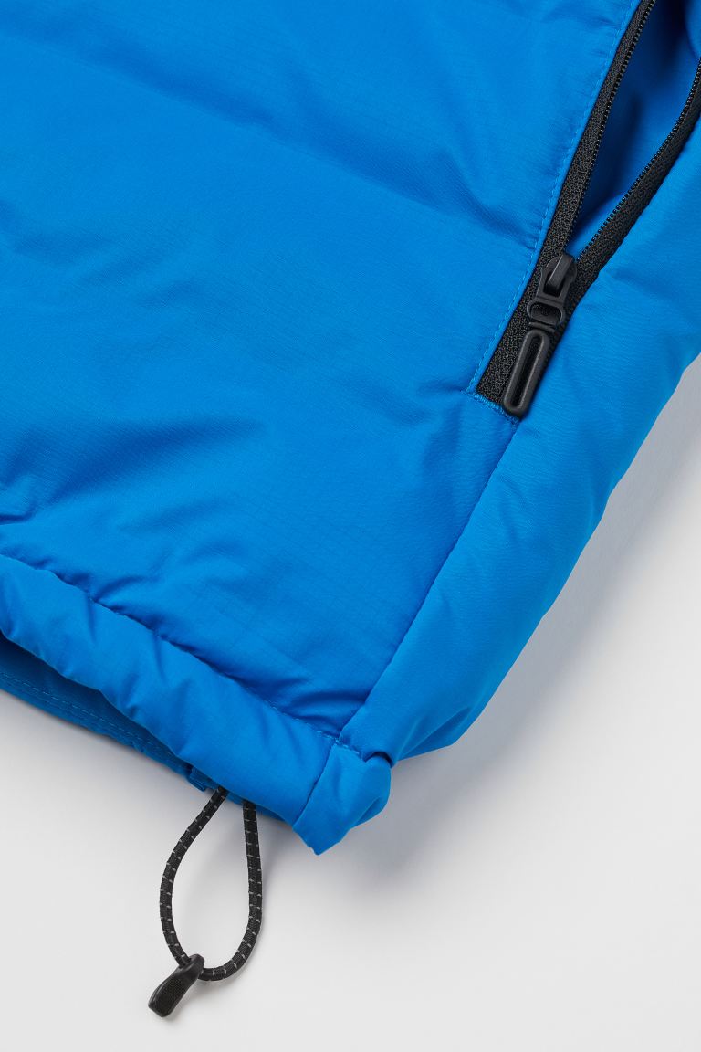 Water-repellent outdoor jacket-bright blue-0924537016