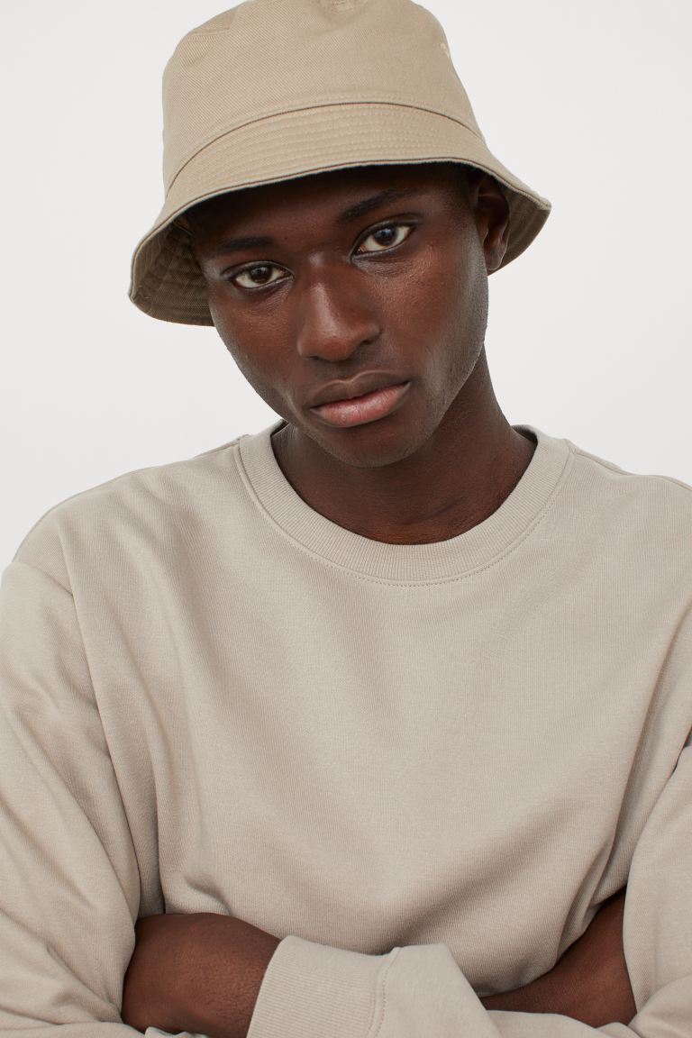 Relaxed Fit Sweatshirt-Greige 0970818005