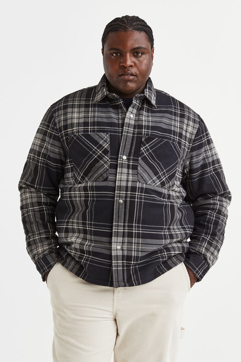 Padded overshirt-1070735003