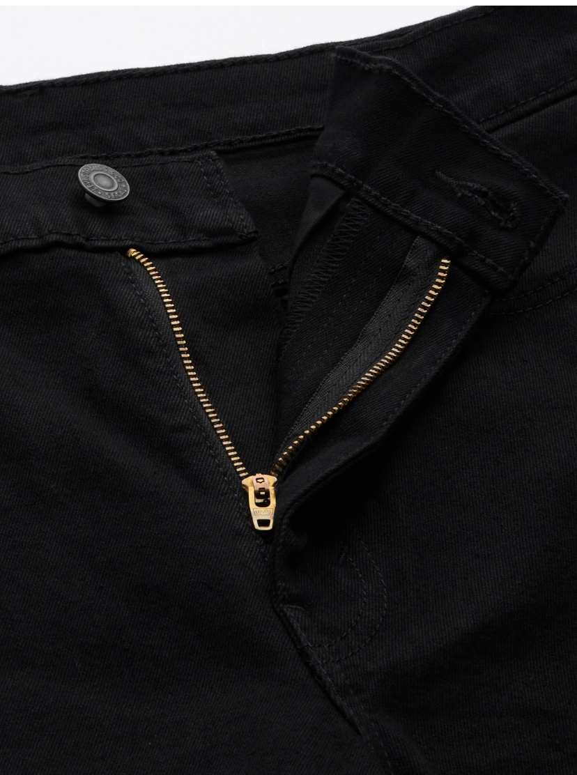 Men Black 512 Tapered Fit Stretchable Jeans-36087-0624