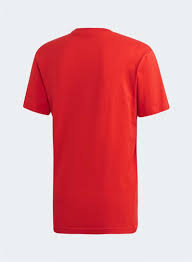 Embroidered Multi-Fade T-Shirt Lush Red