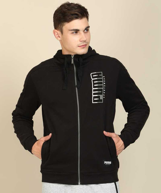 Puma Full Sleeve Printed Men Jacket-58135001