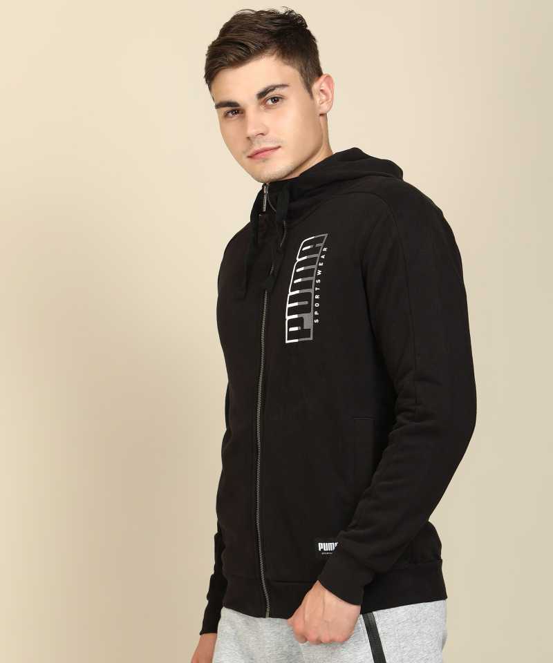 Puma Full Sleeve Printed Men Jacket-58135001