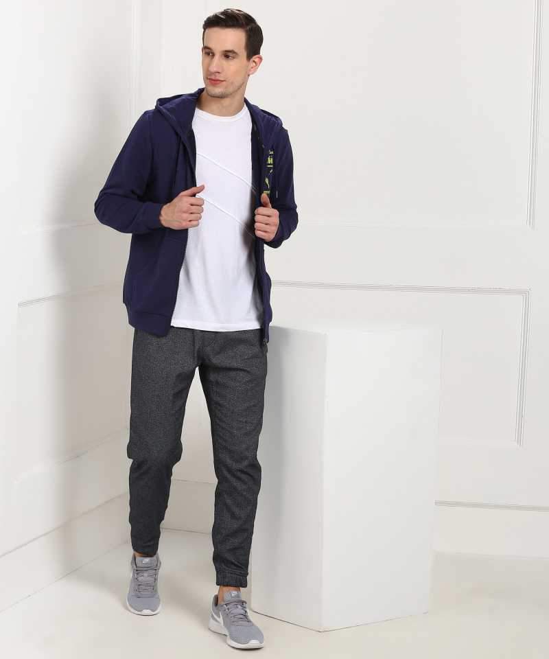 Full Sleeve Solid Men Sweatshirt - Discount Store