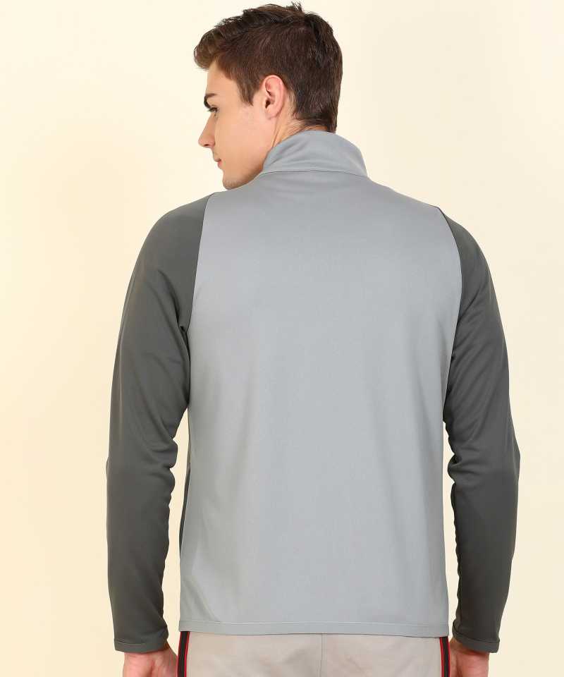 Full Sleeve Color Block Men Jacket-928027-073