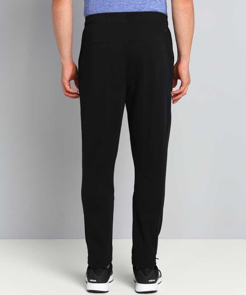 ADIDAS Solid Men Black Track Pants-cz9365