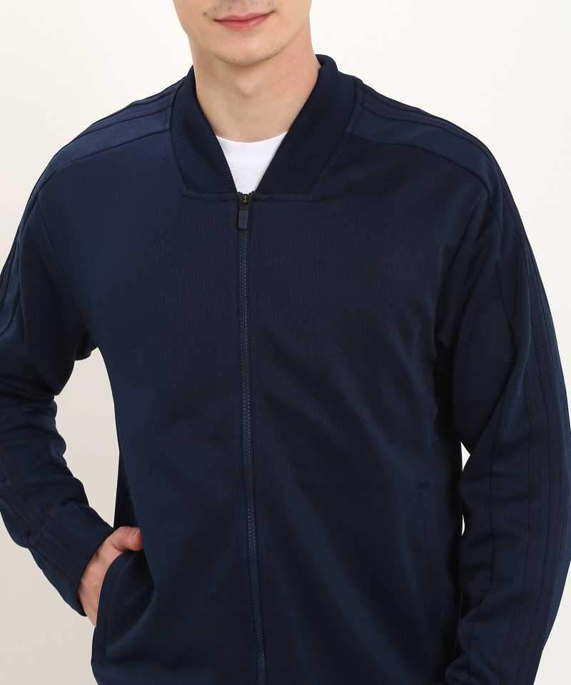 Full Sleeve Solid Men Jacket - Discount Store