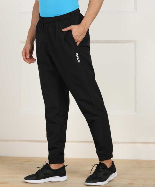 ADIDAS Solid Men Black Track Pants-DQ3057