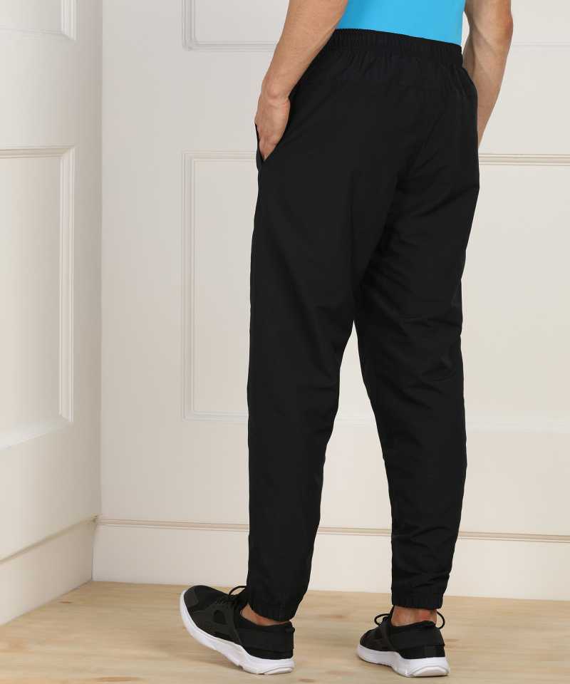 ADIDAS Solid Men Black Track Pants-DQ3057