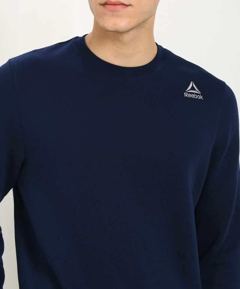 Full Sleeve Solid Men Sweatshirt - Discount Store