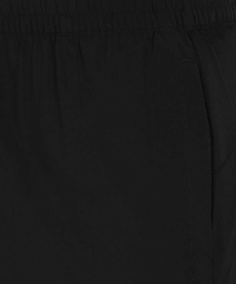 Solid Men Black Sports Shorts - Discount Store