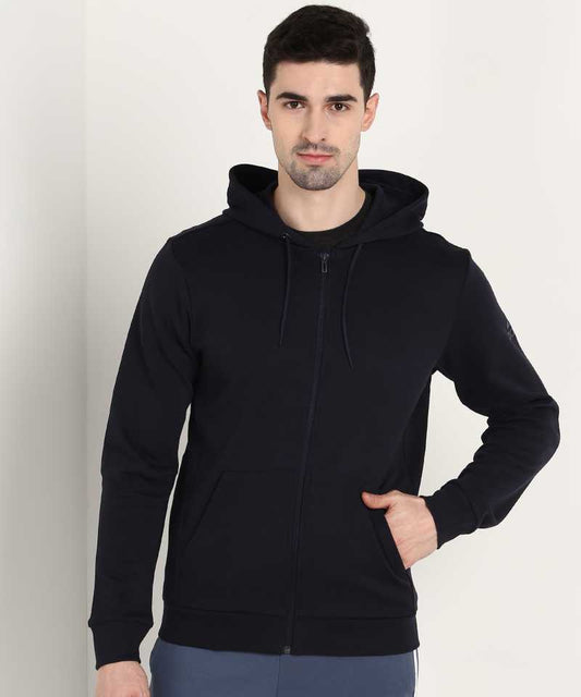 Solid Men Track Top NAVY BLUE-FK0503