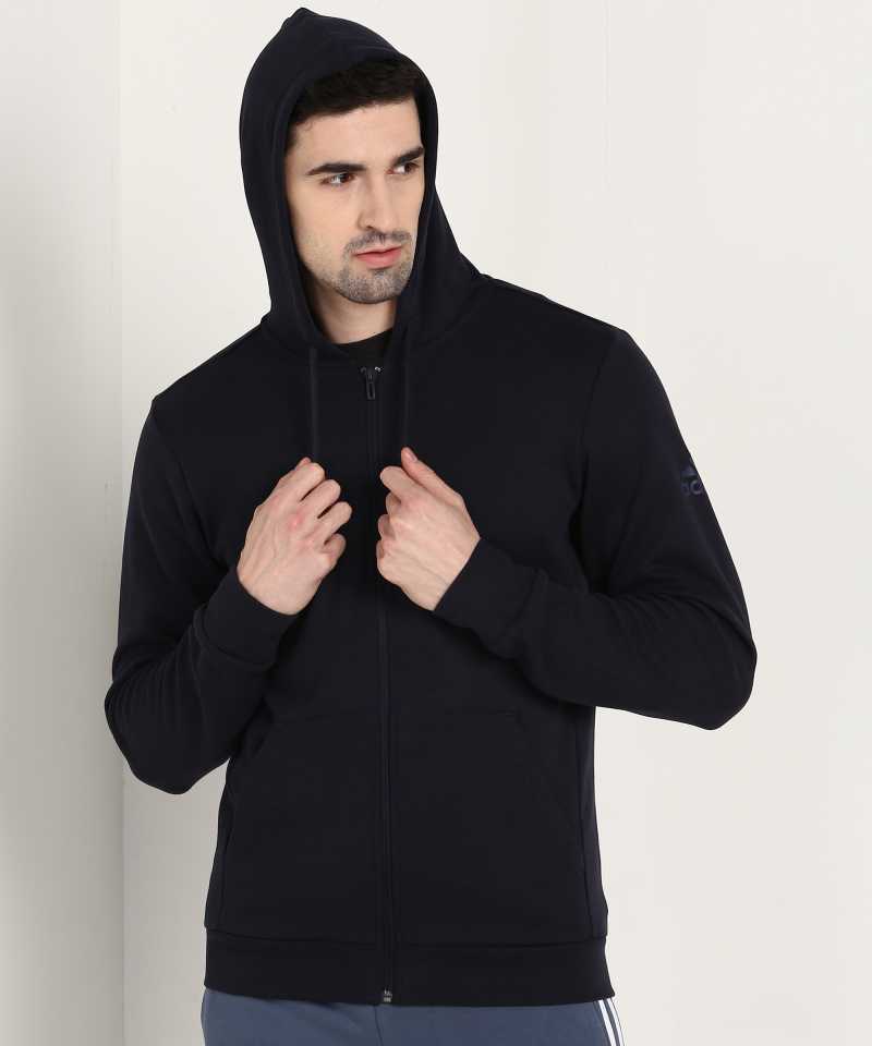 Solid Men Track Top NAVY BLUE-FK0503