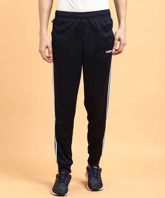 Solid Men Dark Blue Track Pants-Gd1578