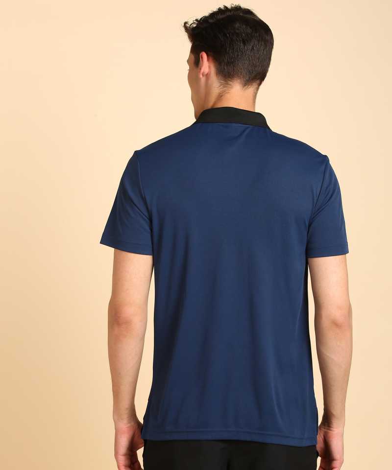 Sports Men Polo Neck Blue T-Shirt-Gn2403
