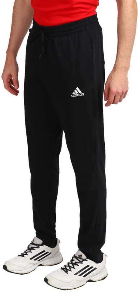 Solid Men Black Track Pants-Ha7040