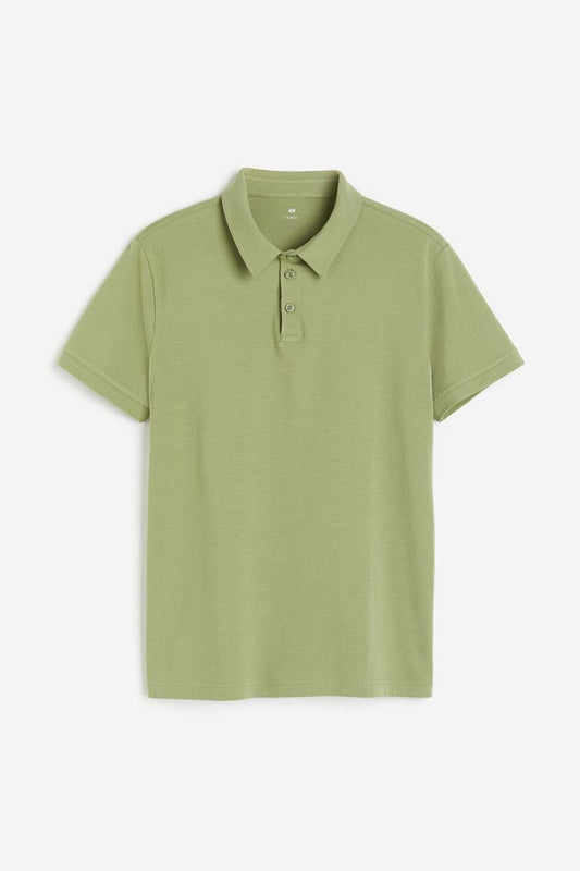 Slim Fit Polo shirt -Green -0956343070