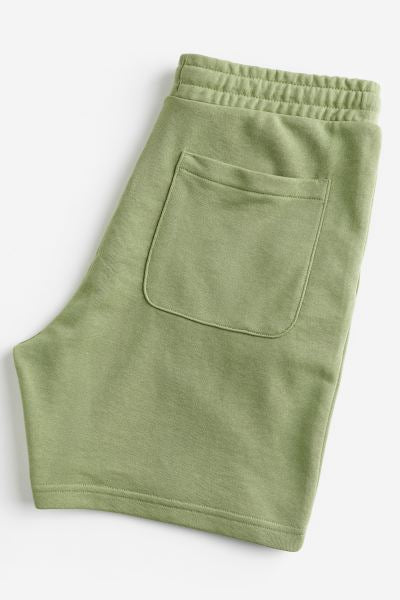 Regular Fit Sweatshorts -Green -1224295014