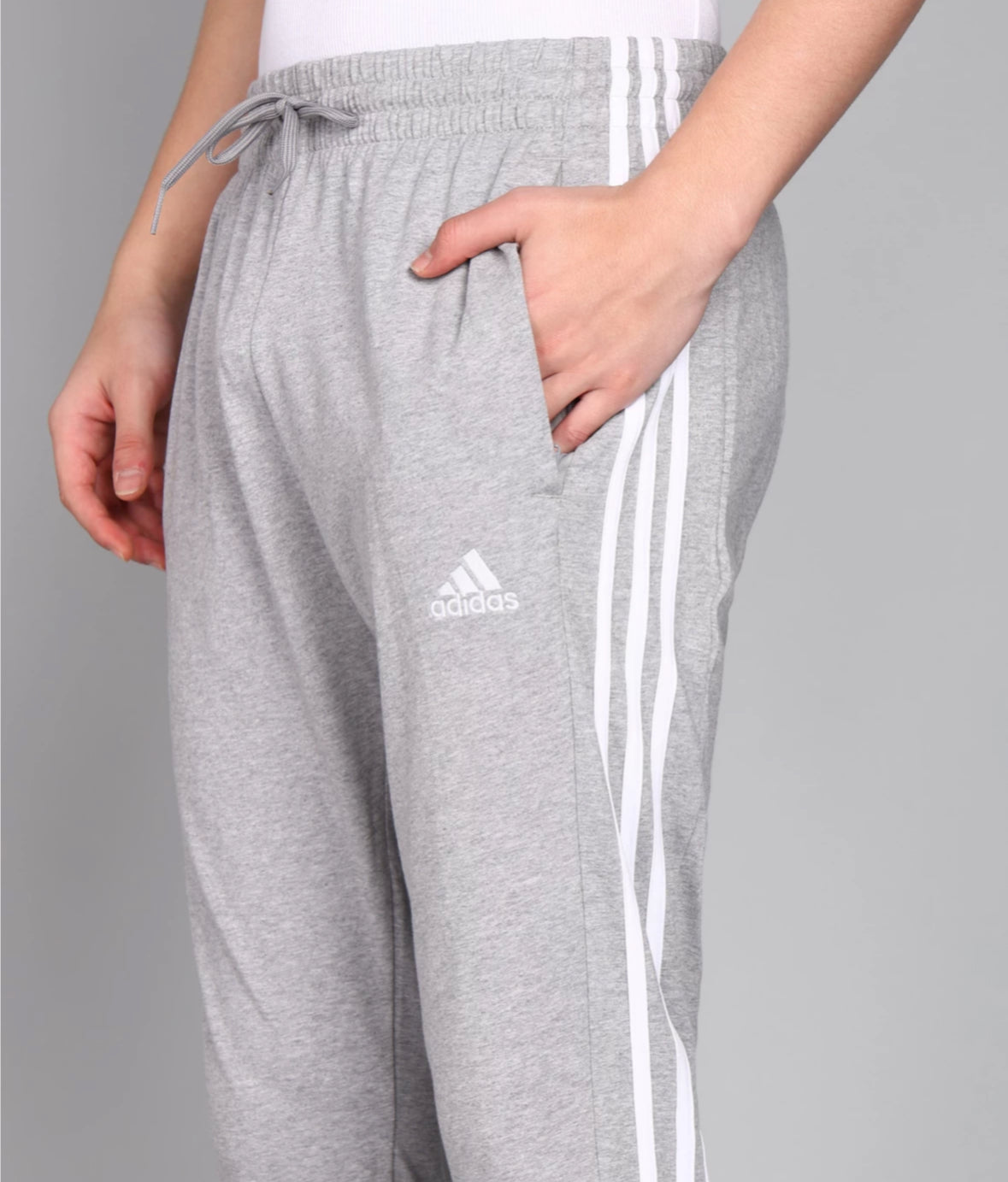 Men solid Grey  Track Pants-iu0019