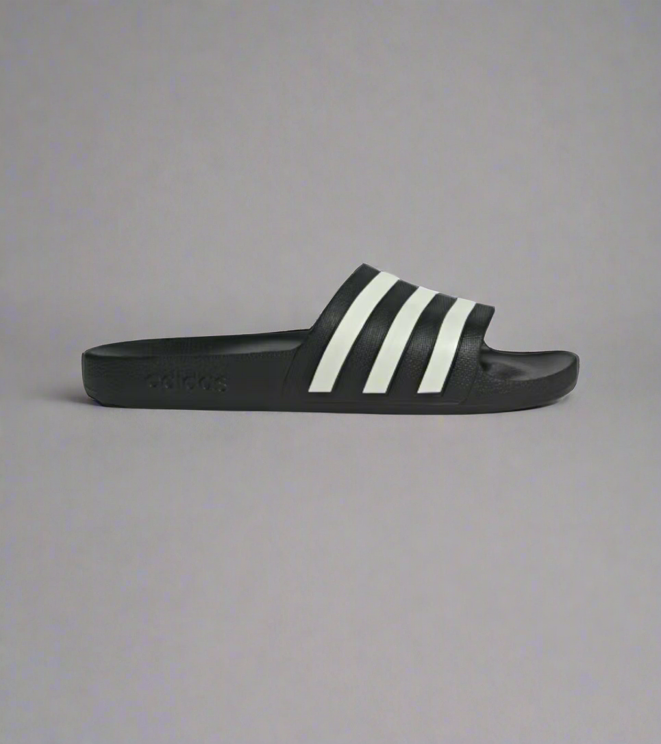 Adilette aqua slides-blck/ivory-Ji1405