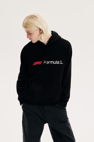 Regular Fit Hoodie-Black/Formula 1-0846933164