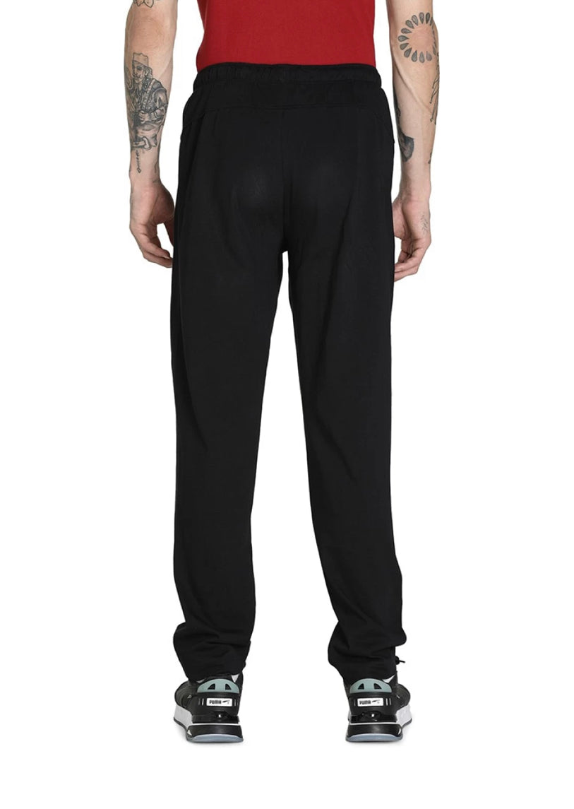 Zippered Jersey pants Men printed Black Track-849323 97