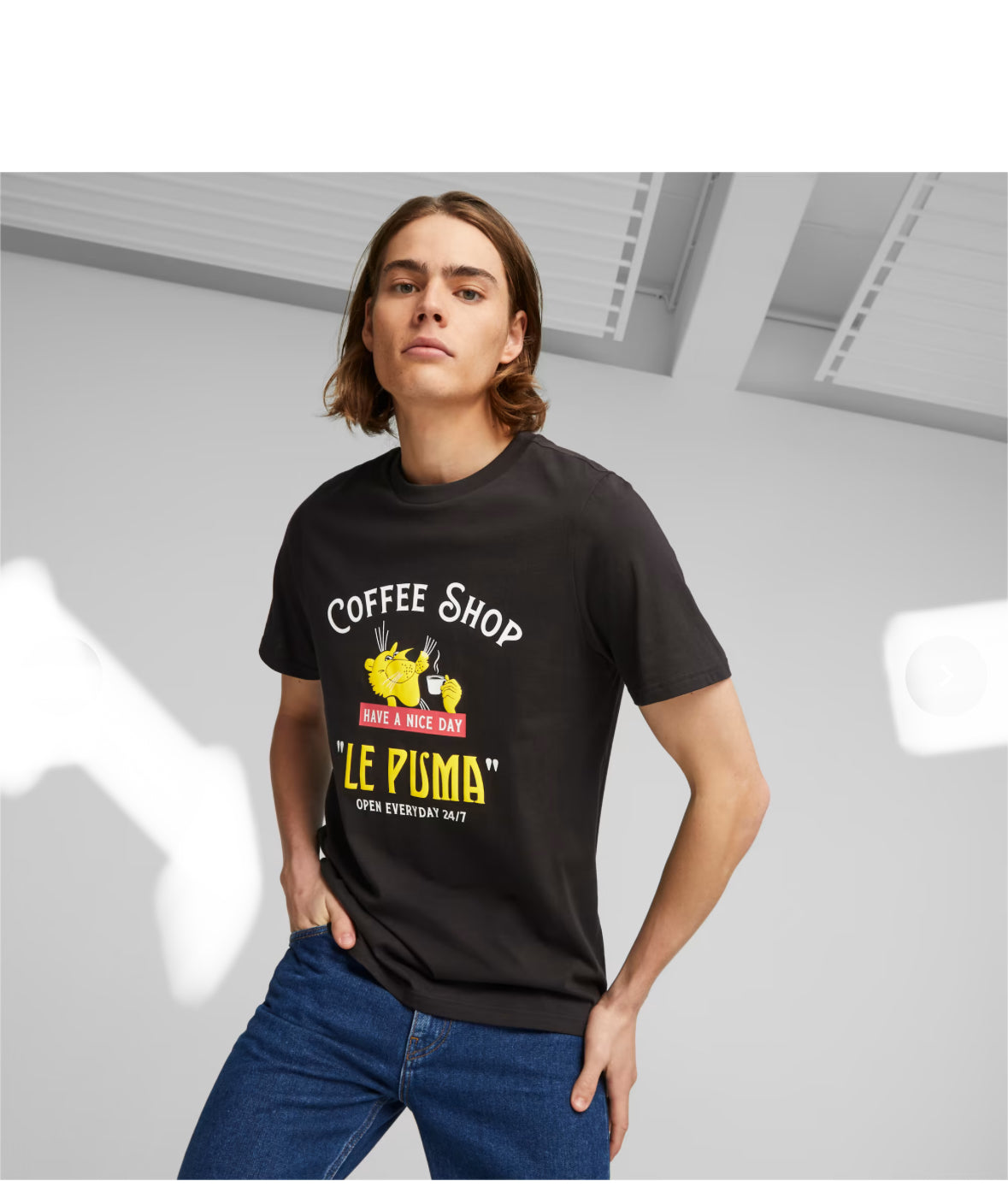 LE PUMA Men' Graphic Tee -622745 01