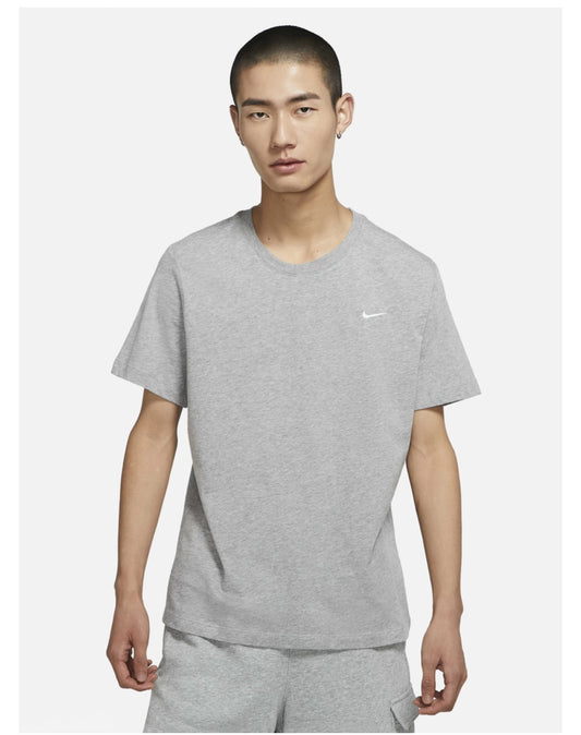 Nike Round Neck Solid Grey T-Shirt-bv0508-063